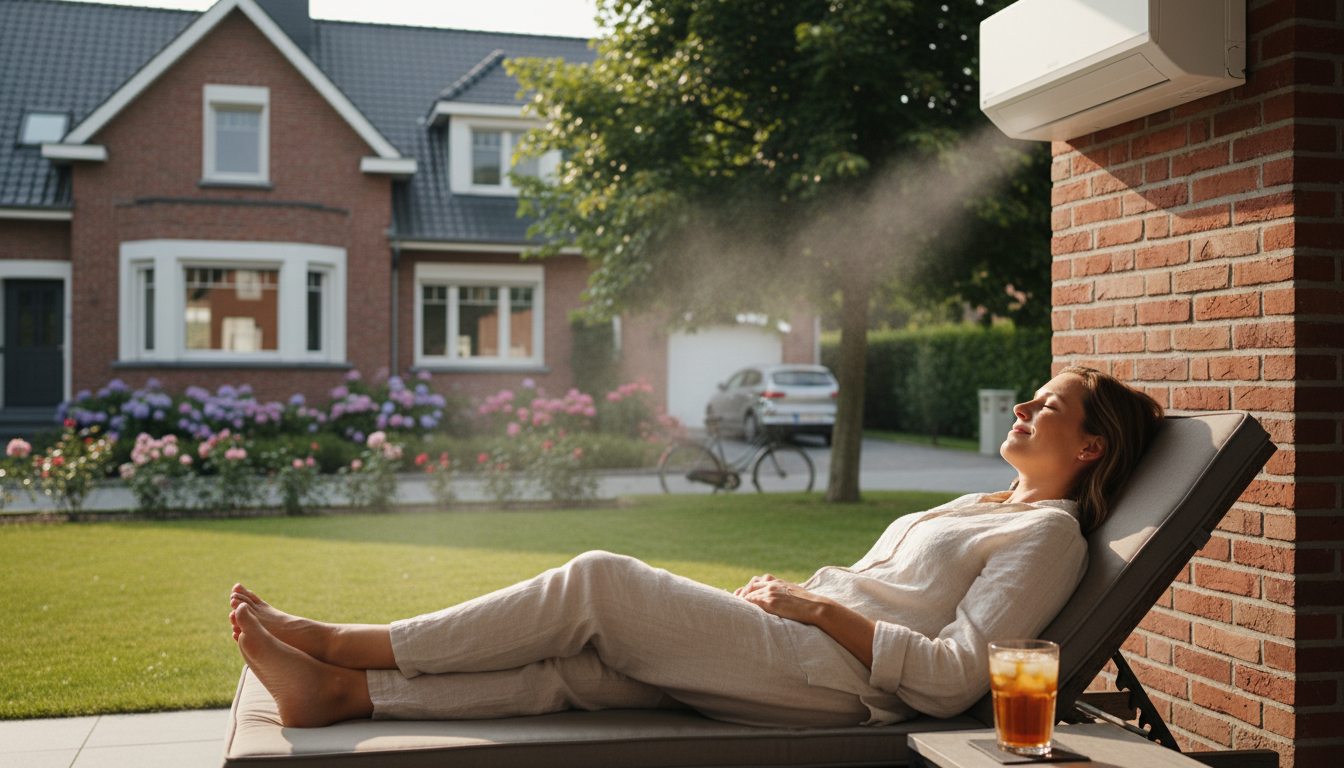 Airco installatie - Airconditioning Bakstenen Gebruik 14