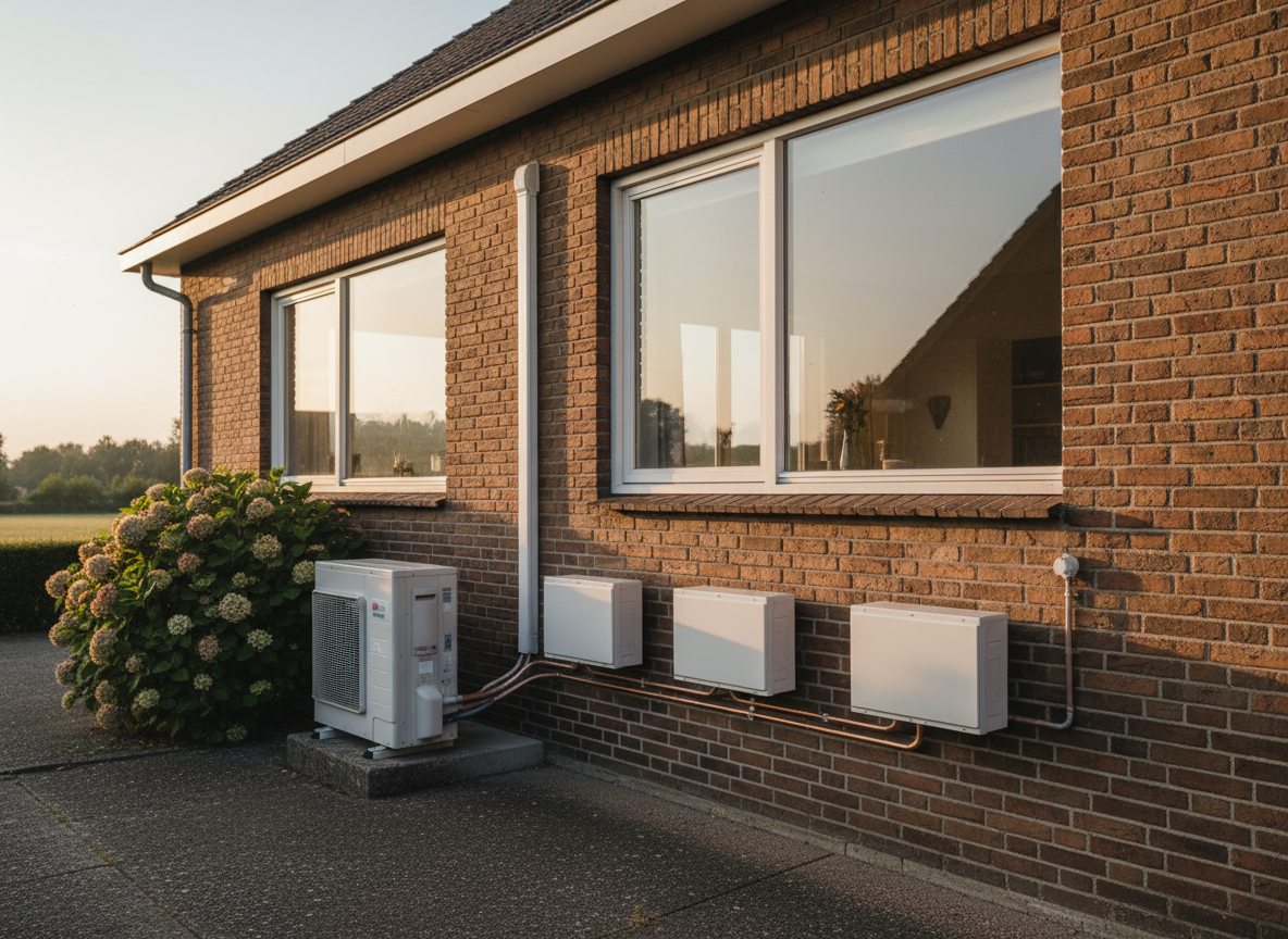 Airco installatie - Airconditioning Bakstenen Huis 44