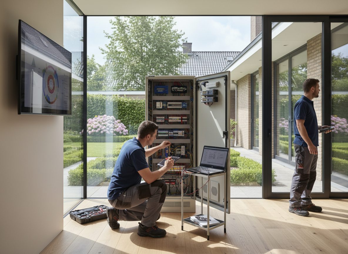 Airco installatie - Airconditioning Bakstenen Plaatsing 18