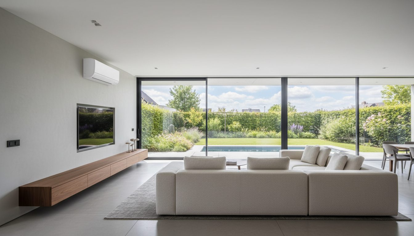 Airco installatie - Airconditioning Bakstenen Woning 26