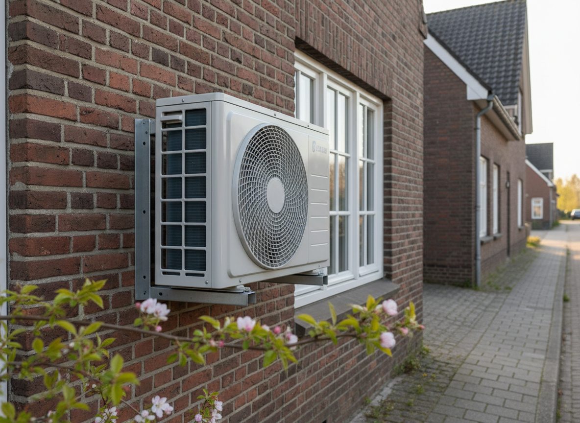 Airco installatie - Airconditioning Bakstenen Woning 40
